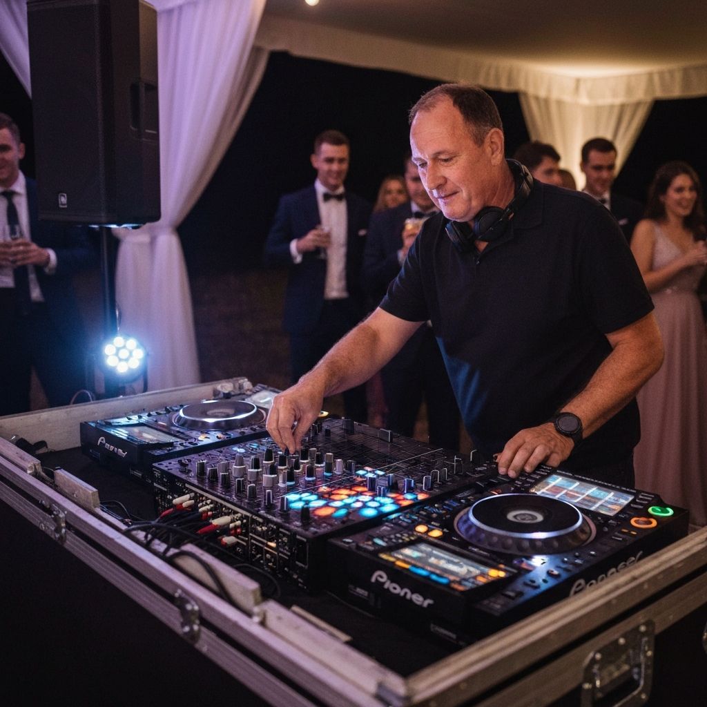 DJ Equipment Hochzeit