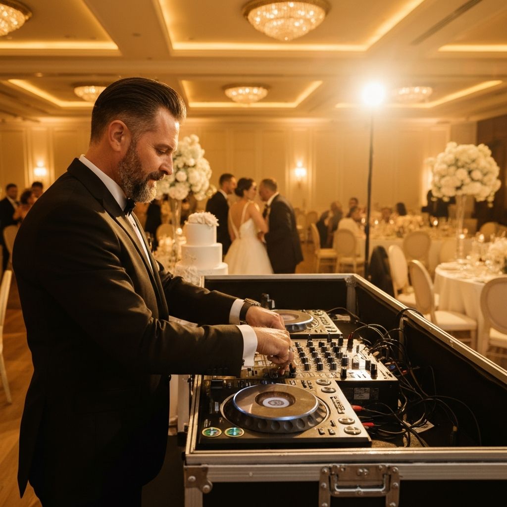 DJ Ostschweiz bei einer Hochzeit